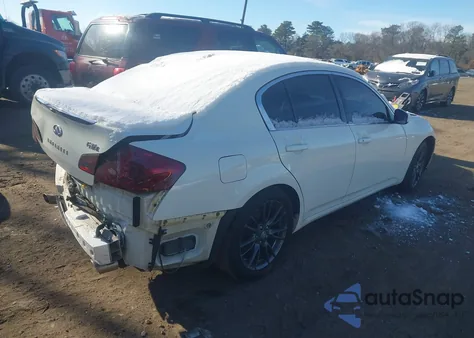 2013 Infiniti G37X из США, поврежденный, VIN JN1CV6AR5DM756200